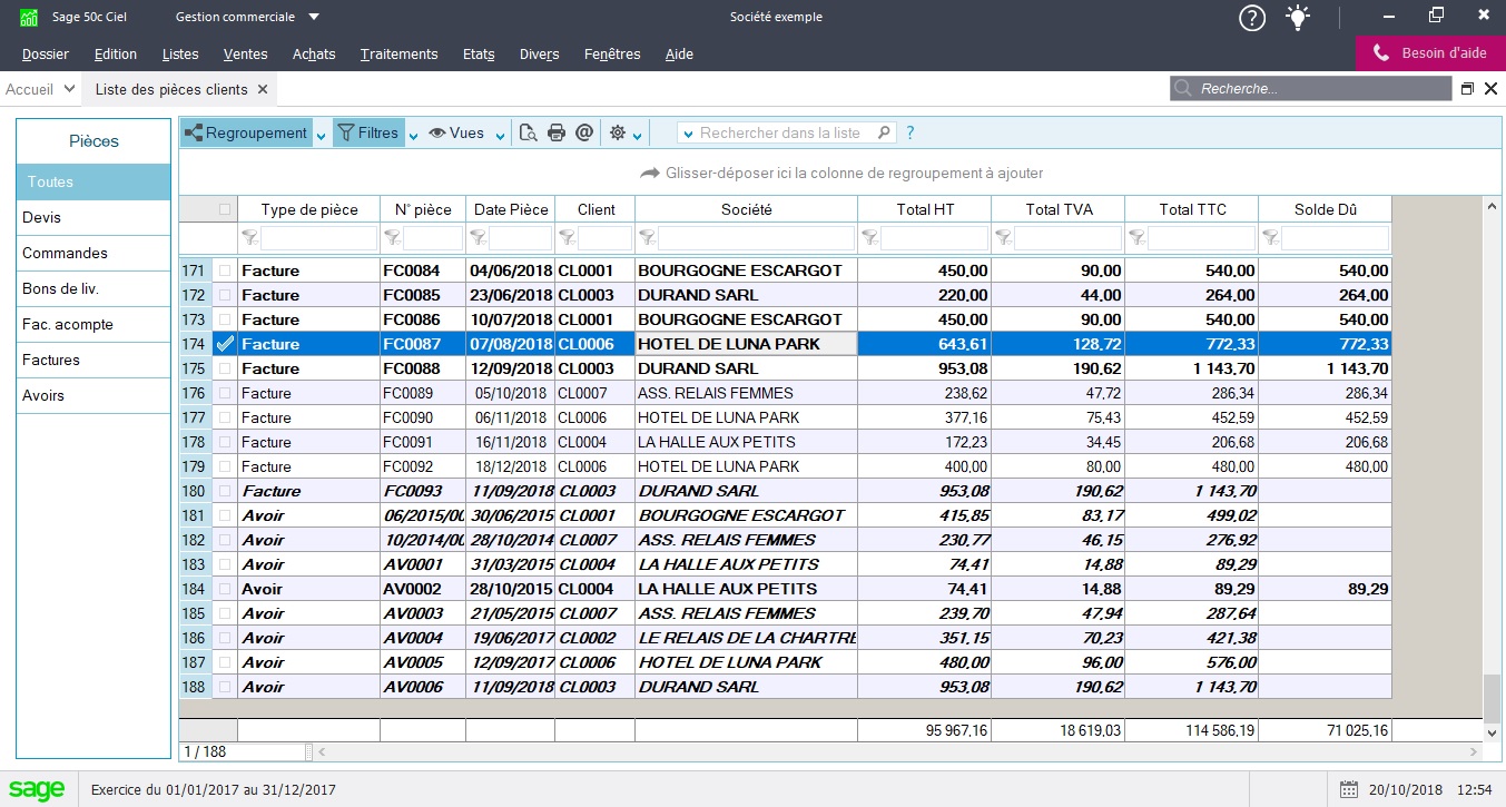 Test Sage 50 Cloud Ciel Compta Dysseo